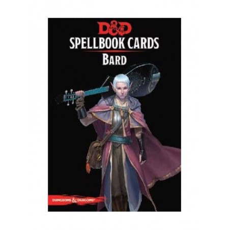 Dungeons & Dragons Spellbook Cards: Bard *ENGLISH*