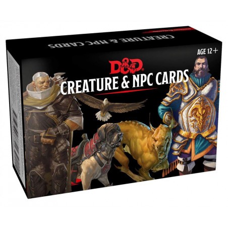 Dungeons & Dragons Spellbook Cards: Creatures and NPCS *ENGLISH*