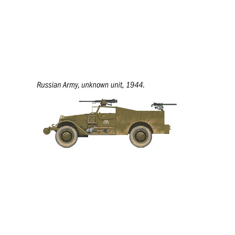 M3A1 Scout Car Military model kit
