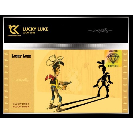 LUCKY LUKE - Lucky Luke - Golden Ticket Limited Edition 