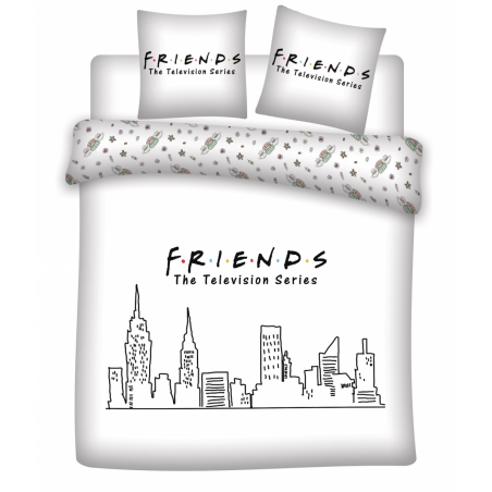 FRIENDS - Bed set 240X220 - Friends '100% microfibre' 