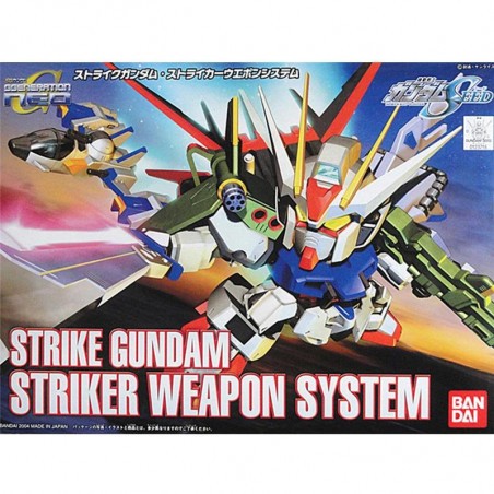 GUNDAM - SD Gundam Strike Gundam Striker Weapon System - Model Kit Gunpla