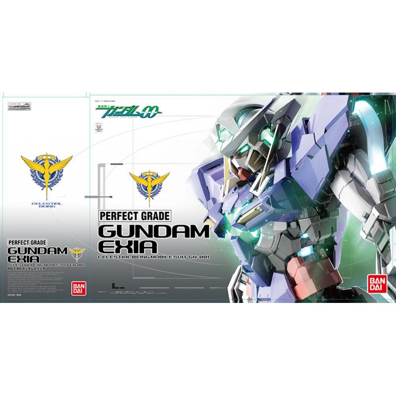 GUNDAM - Perfect Grade Gundam Exia 1/60 - Model Kit Gunpla