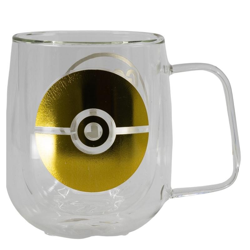 POKEMON - Pokeball - Glass Mug - 290 ml Cups and Mugs