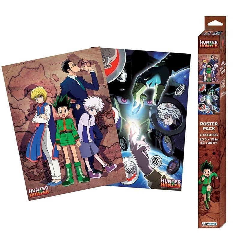 HUNTER X HUNTER - Group - Set of 2 posters '52x38' 