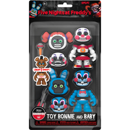 FNAF - Toy Bonnie & Baby - Double Snap Pack Funko Figurine