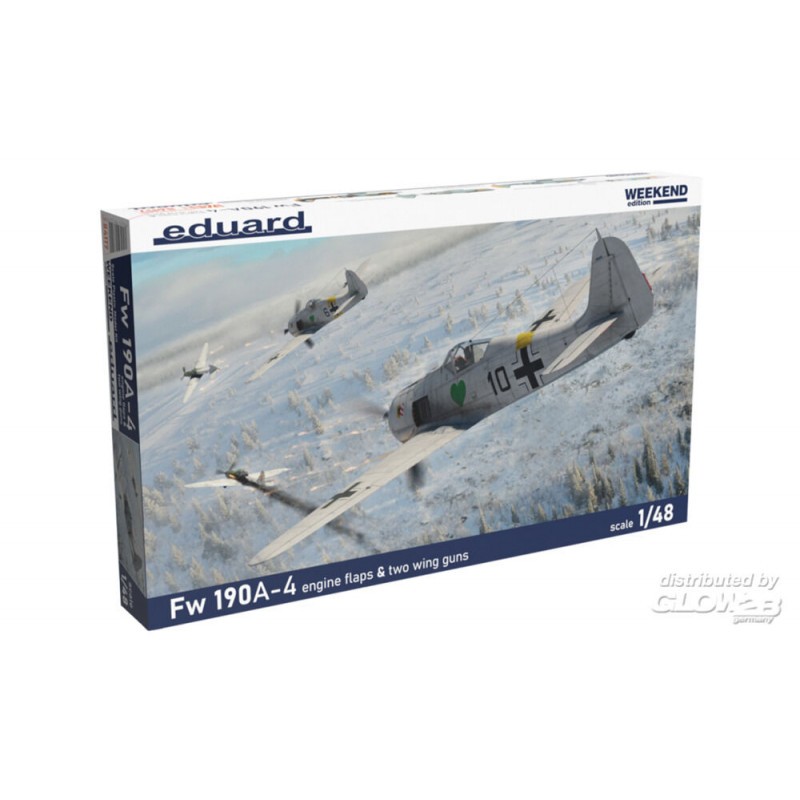 Fw 190A-4 w/ engine flaps & 2-gun wings 1/48 Weekend edition Airplane model kit