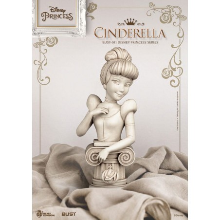 Disney Princess Series Cindarella PVC bust 15 cm 
