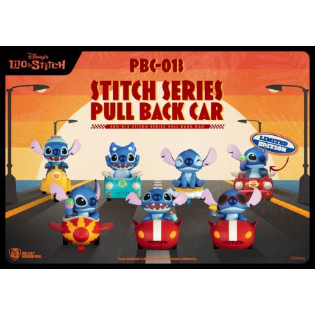 Lilo & Stitch Pull Back Car Series 6 pack Blind Box pull back cars 
