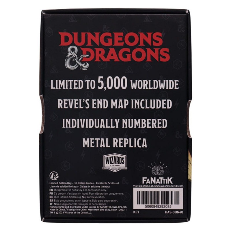 Dungeons & Dragons Replica Keys from the Golden Key Limited Edition FaNaTtik