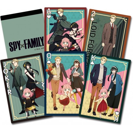 Spy x Family Forger Family Playing Card Game 