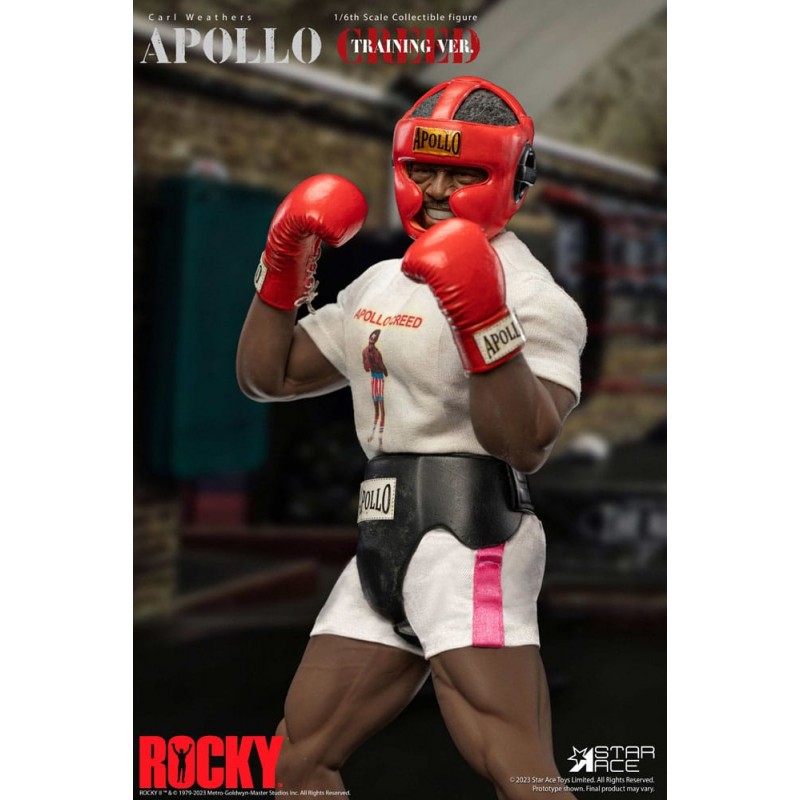 Rocky 1/6 Apollo Creed Deluxe Version 36cm Figurines