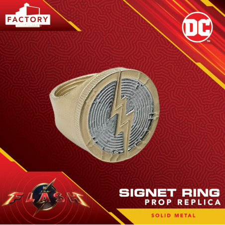 The Flash Signet Ring Prop Replica 