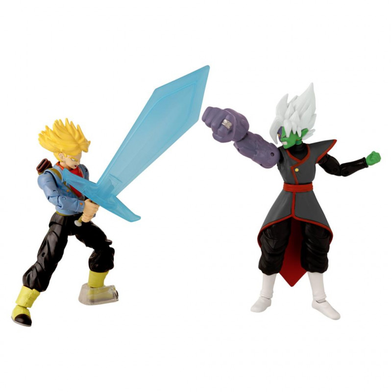 DB - Future Trunks VS Fusion Zamasu - Battle Pack Dragon Stars 17cm Figurines