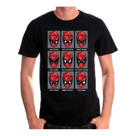 MARVEL - Deadpool - Tacos Heads T-Shirt (XL) 