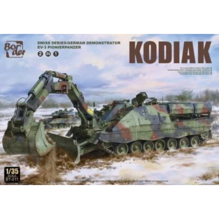Kodiak Leopard 2 chassis AEV-3 Engineer Model kit