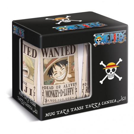 One Piece Mugs Wanted 325 ml (box of 6) 