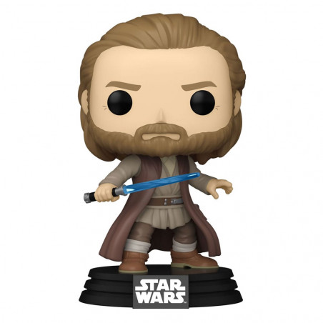 Star Wars: Obi-Wan Kenobi POP! Vinyl Obi-Wan (battle pose) 9 cm Figurine