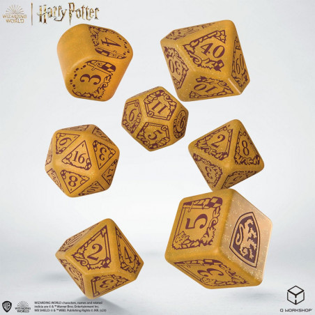 Harry Potter Dice Pack Gryffindor Modern Dice Set - Gold (7) 