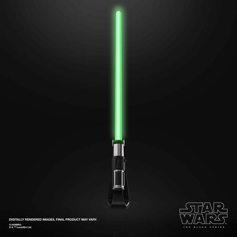 Star Wars Black Series Replica Force FX Elite Yoda Lightsaber Toy