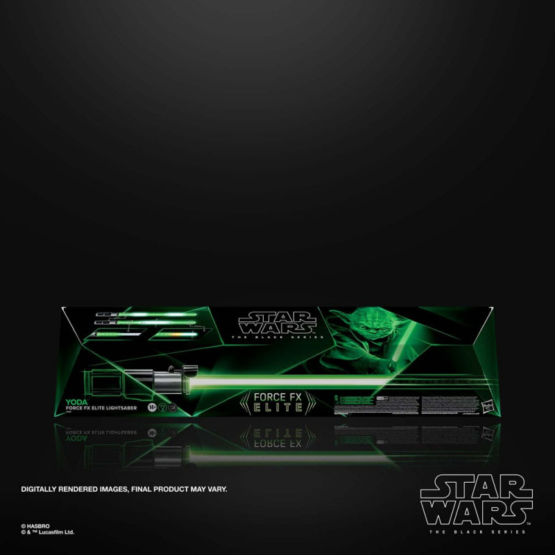 Star Wars Black Series Replica Force FX Elite Yoda Lightsaber