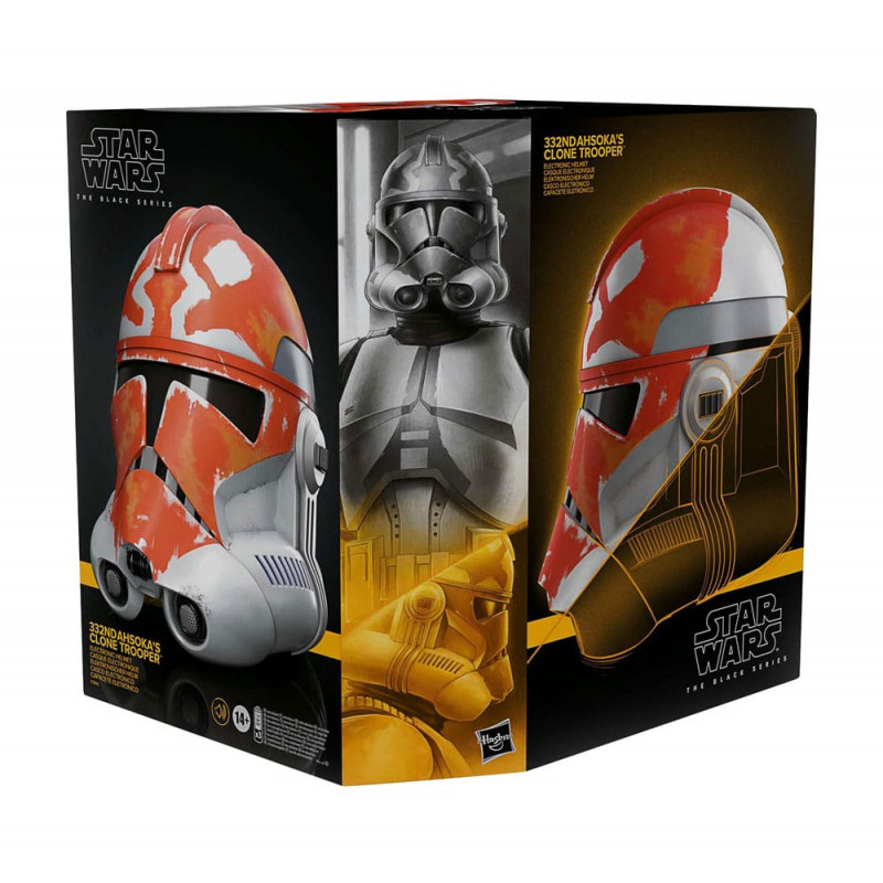 Star Wars: The Clone Wars Black Series Electronic Helmet 332nd Ahsoka's Clone Trooper