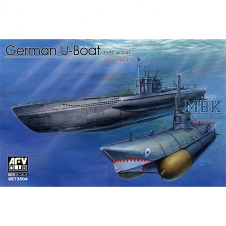 U-Boot Typ VII C/c41 Model kit