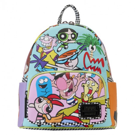 Cartoon Network Loungefly Mini Backpack Retro Collage 