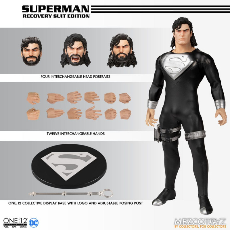 DC Comics 1/12 Superman (Recovery Suit Edition) 16cm