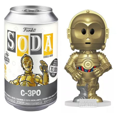 STAR WARS - POP Soda - C3PO with Chase Pop figures