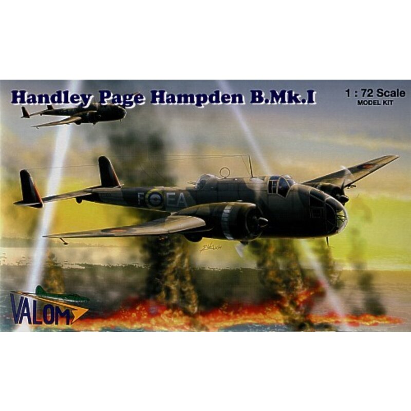HP Hampden B Mk.I RAF Airplane model kit