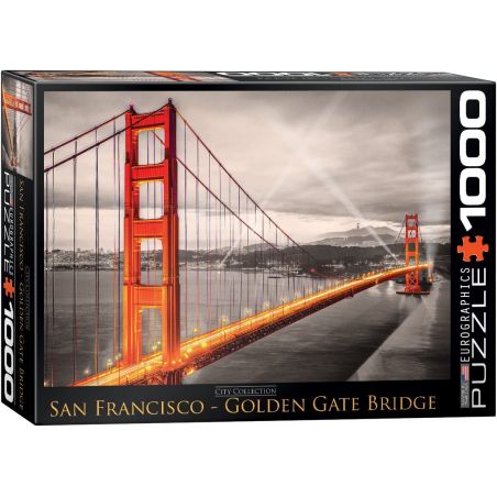 PUZZLE 1000P GOLDEN GATE BRIDGE EUROGRAPHICS 