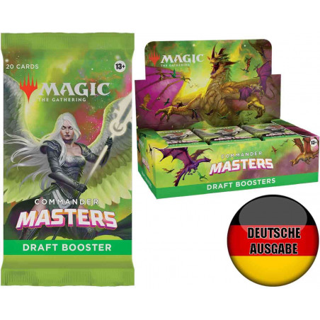Magic The Gathering - Commander Masters Draft Booster Display (24) - German 
