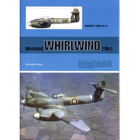 Book Westland Whirlwind fighter (Hall Park Books Limited) 