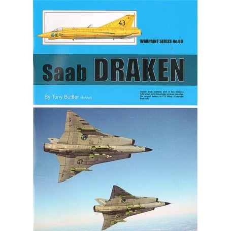 Book Saab Draken By Tony Buttler 