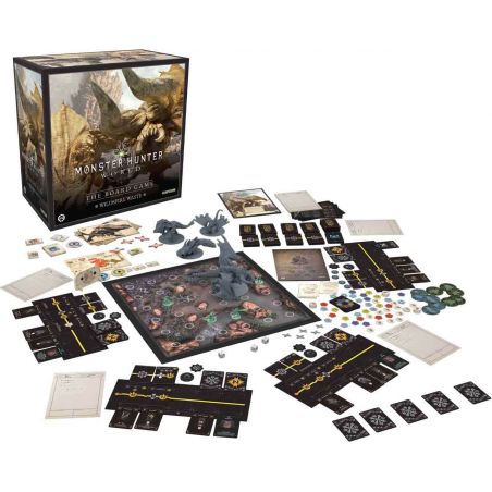 Monster Hunter World: The Board Game - Wildspire Waste Core Game Board game and accessory