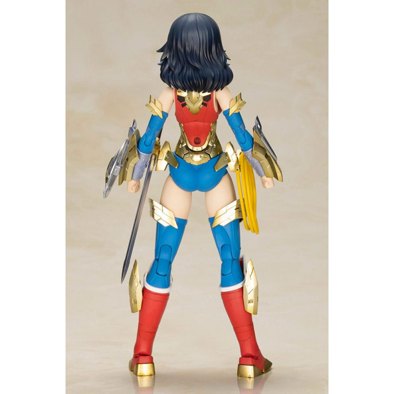 DC Comics Plastic Model Kit Cross Frame Girl Wonder Woman Humikane Shimada Ver. 16cm Kotobukiya