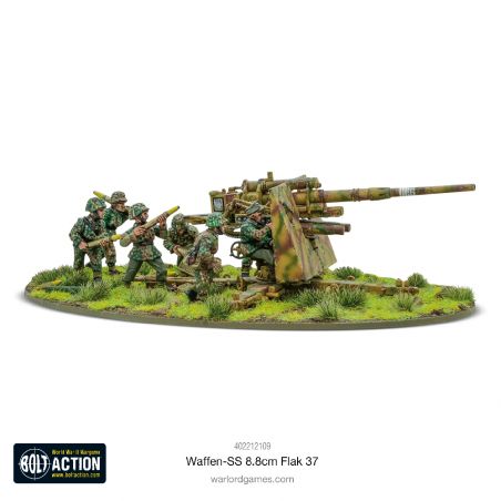 Waffen-SS 8.8cm Flak 37 Add-on and figurine sets for figurine games