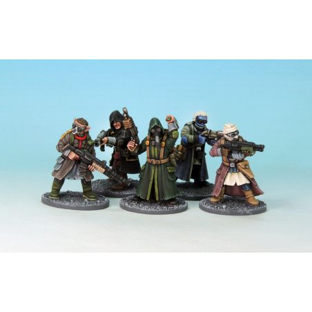 Stargrave Scavengers Add-on and figurine sets for figurine games