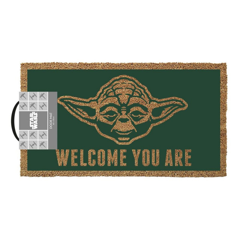 Doormat Star Wars Yoda Welcome 33 x 60 cm 