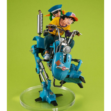 Dragonball Z Desktop Real McCoy EX diorama PVC Son Goku & Son Gohan & Two Legged Robot 20cm Figurine