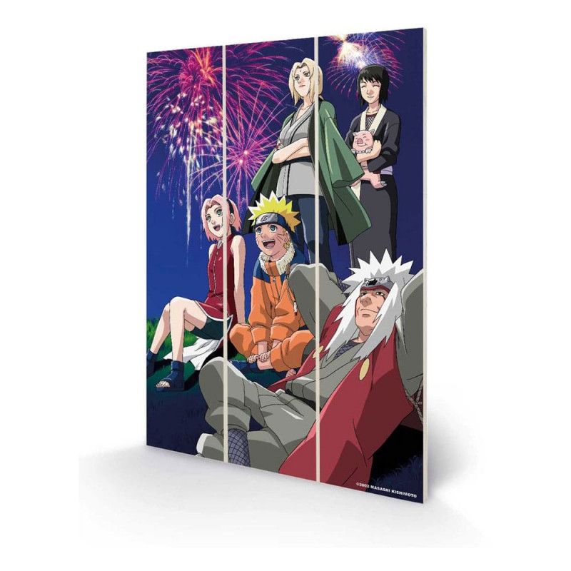 Naruto wooden board A Time For Celebration 20 x 30 cm 