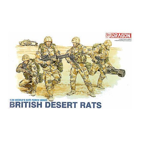 British Desert Rats Desert Storm Figures