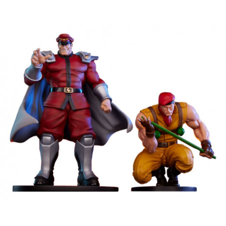 Street Fighter PVC statuettes 1/10 M. Bison & Rolento 21 cm Figurine