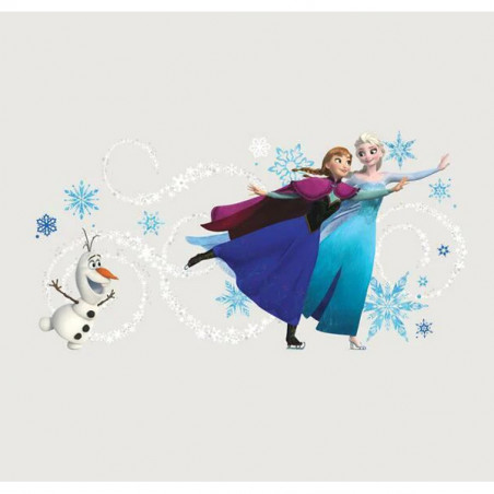 Disney Giant Wall Sticker Frozen Elsa, Anna & Olaf 81X40Cm 