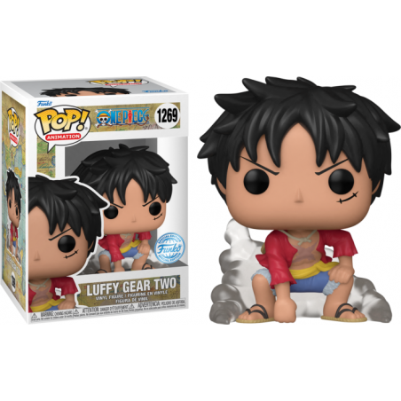 ONE PIECE - POP Animation #1269 - Luffy Gear Two With Chase Pop figures
