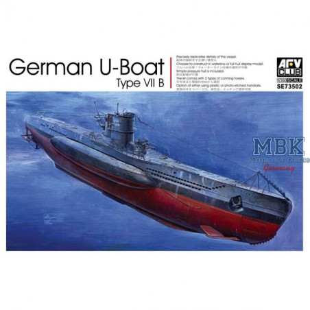 U-Boot Typ VII B Model kit