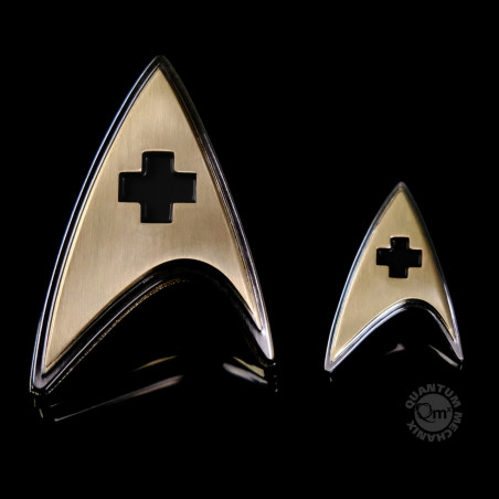 Star Trek: Discovery - Enterprise Medical Badge and Pin Set 
