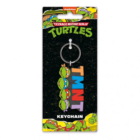 Teenage Mutant Ninja Turtles Classic Rubber Keychain 