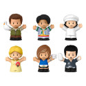 Friends pack 4 Fisher-Price Little People Collector minifigures 7 cm Figurine